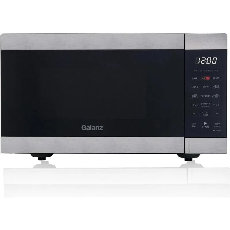 Galanz Stainless Steel 0.9 Cu. Ft. Air Fry Microwave