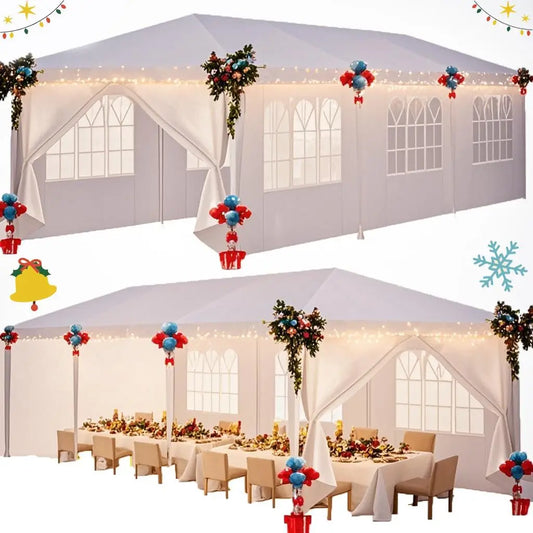 10x10/10x20/10x30 Outdoor Waterproof Canopy Party Tent with Removable Sidewalls