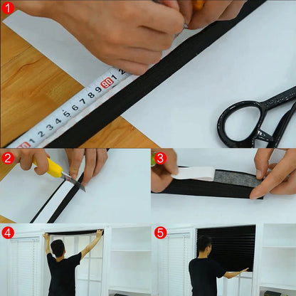 Pleated Window Self-Adhesive Blinds