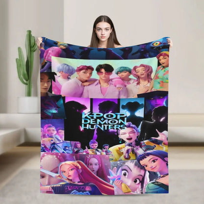 Funny Soft Flannel Throw Blanket