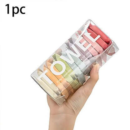 100% Cotton Disposable Facial Towels, Individually Packaged