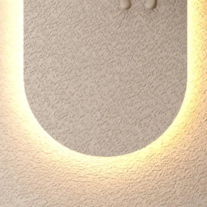 Adjustable 3-Color LED Sandstone Wall Decor