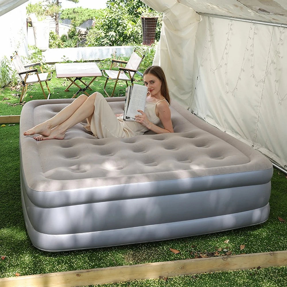 2 Persons Inflatable Mattress, 48cm High