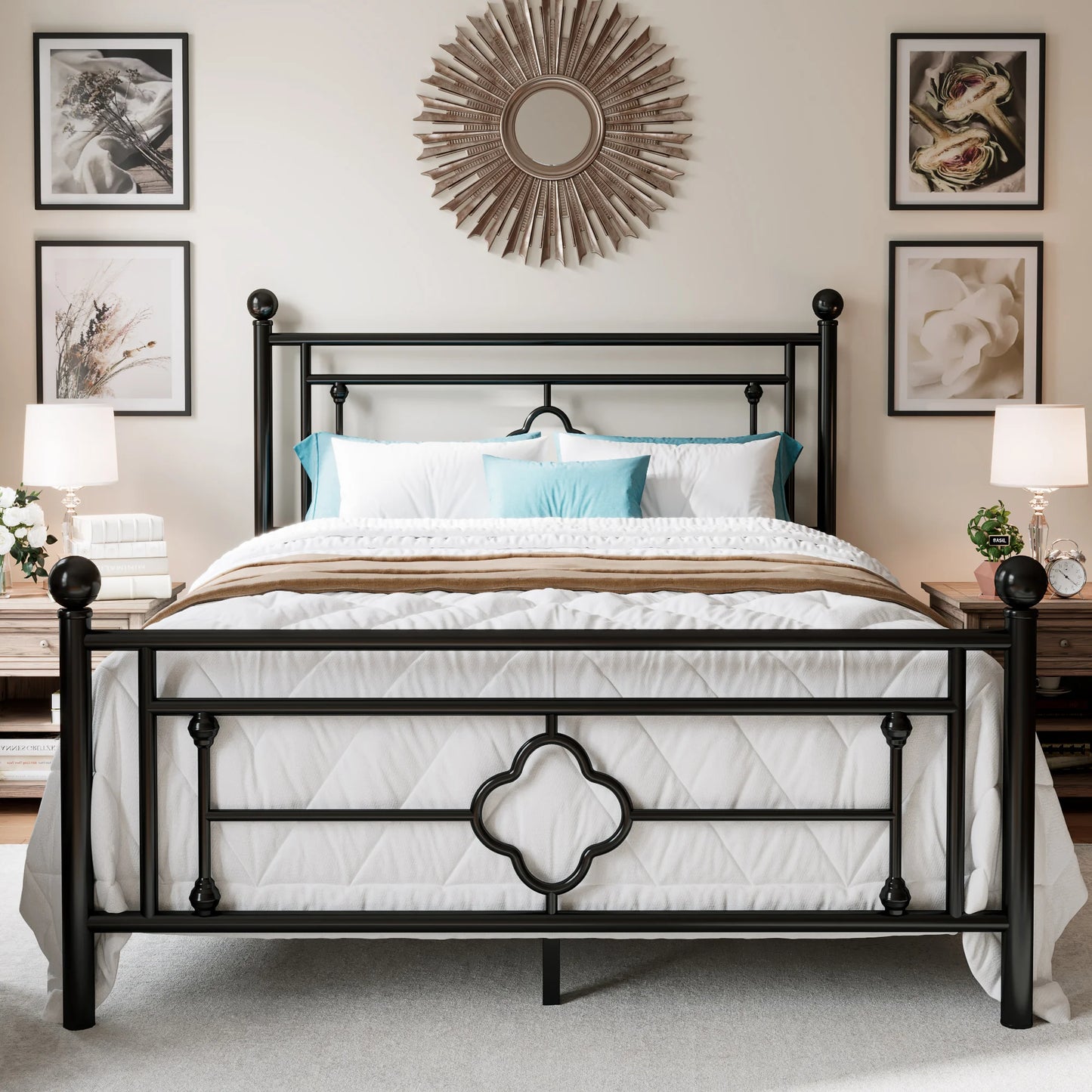 14 Inch Metal Platform Bed Frame