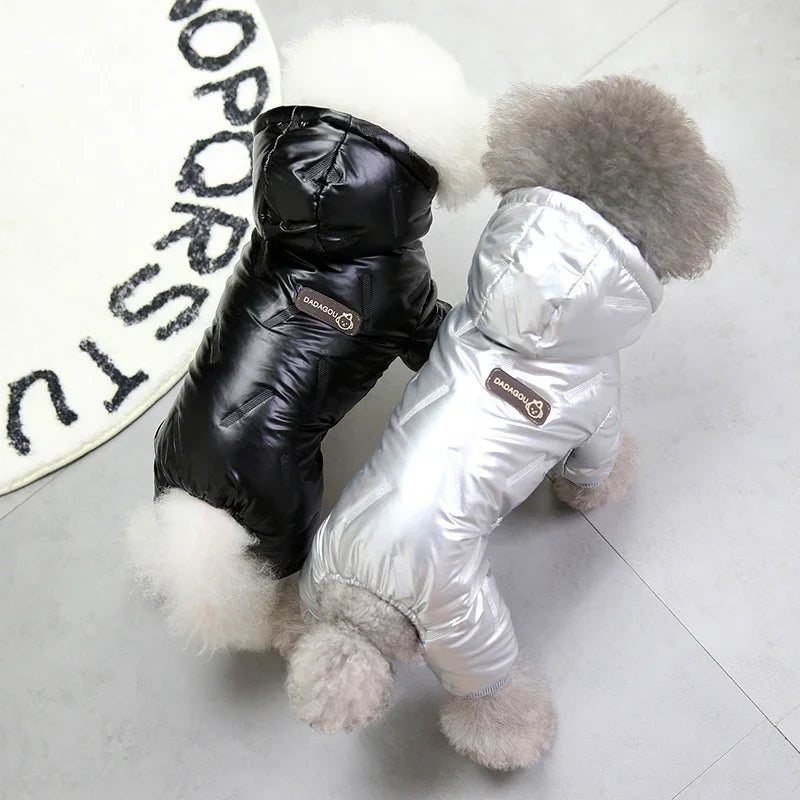 Lightweight Waterproof Winter Overall Pet Clothes Jacket