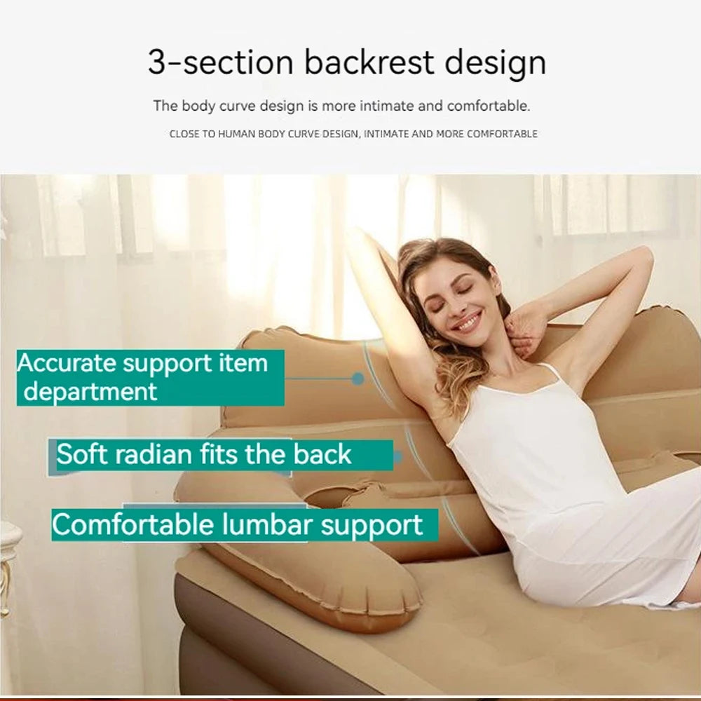 2 Persons Inflatable Mattress, 48cm High