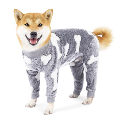 Pet Fleece Jumpsuit/Pajamas/Overalls