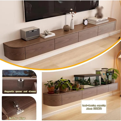 Floating TV Stand with Media Console