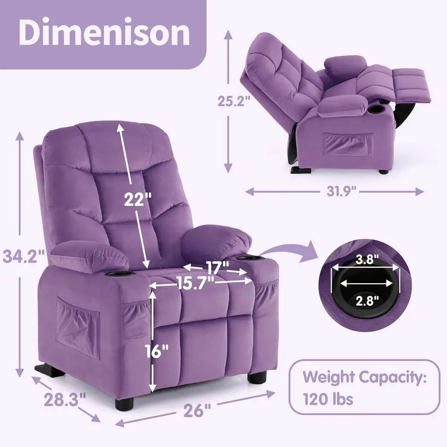 Big Kids/Toddlers Child Reclining Chair