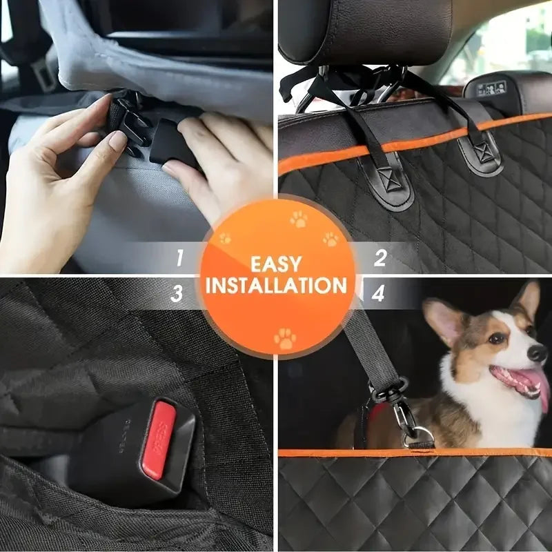 Pet Car Seat Cover,100% Waterproof, Nonslip, Scratch Proof