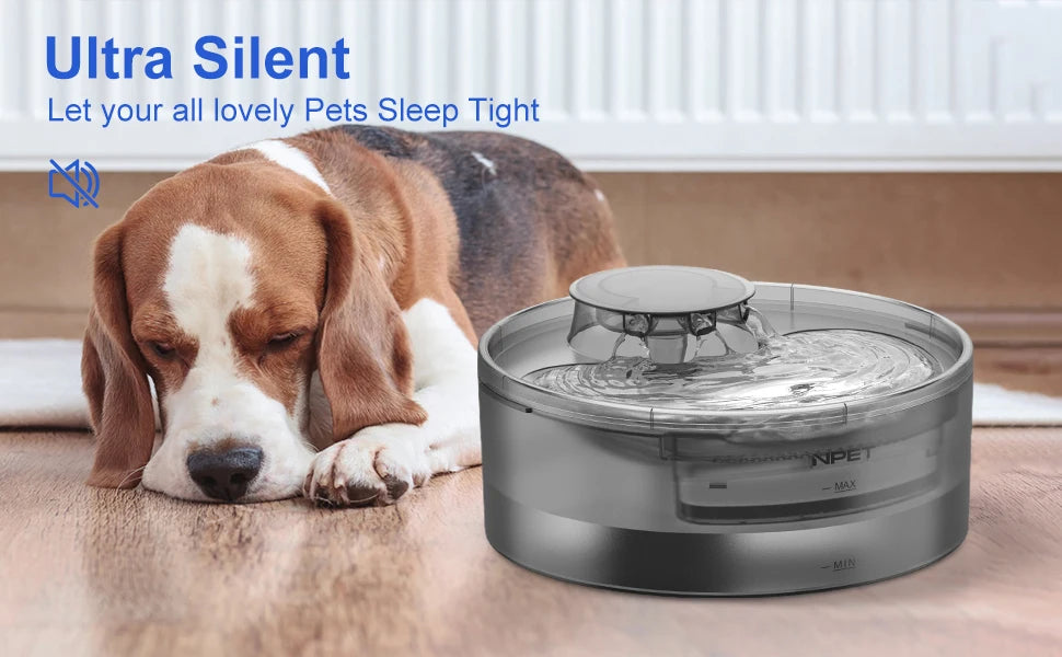 170oz/1.3Gallon/5L Automatic Pet Water Dispenser