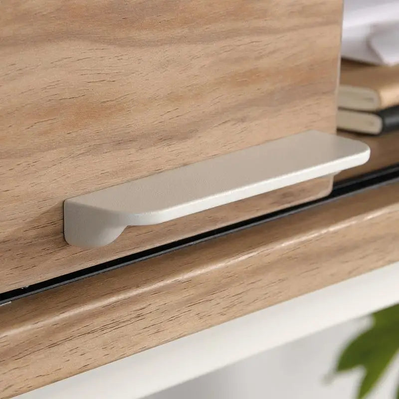 Hutch Brown Finish Furniture Set