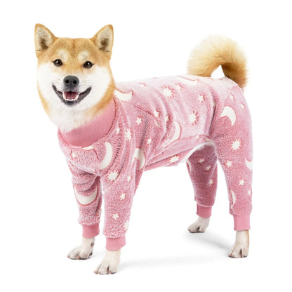 Pet Fleece Jumpsuit/Pajamas/Overalls