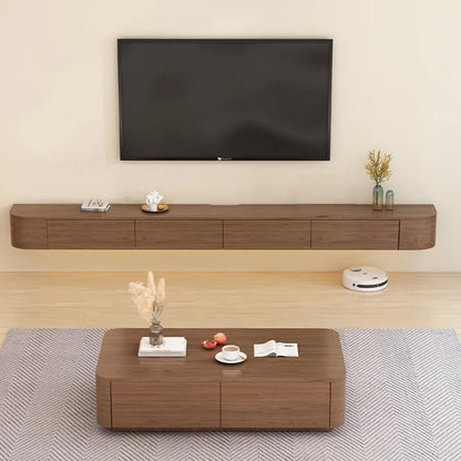 Floating TV Stand with Media Console