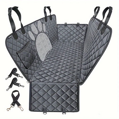 Pet Hammock Heavy Duty, Anti Slip Soft Rear Seat Cover