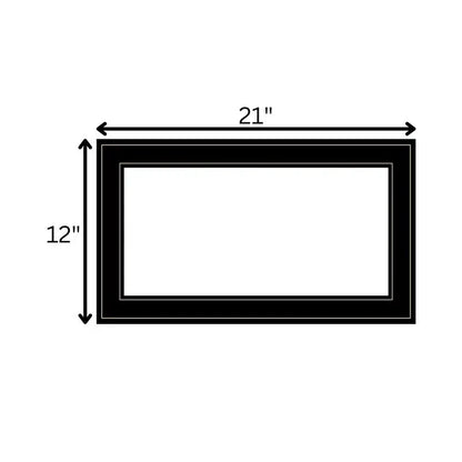 "I Can Do All Things..." Black Framed Print