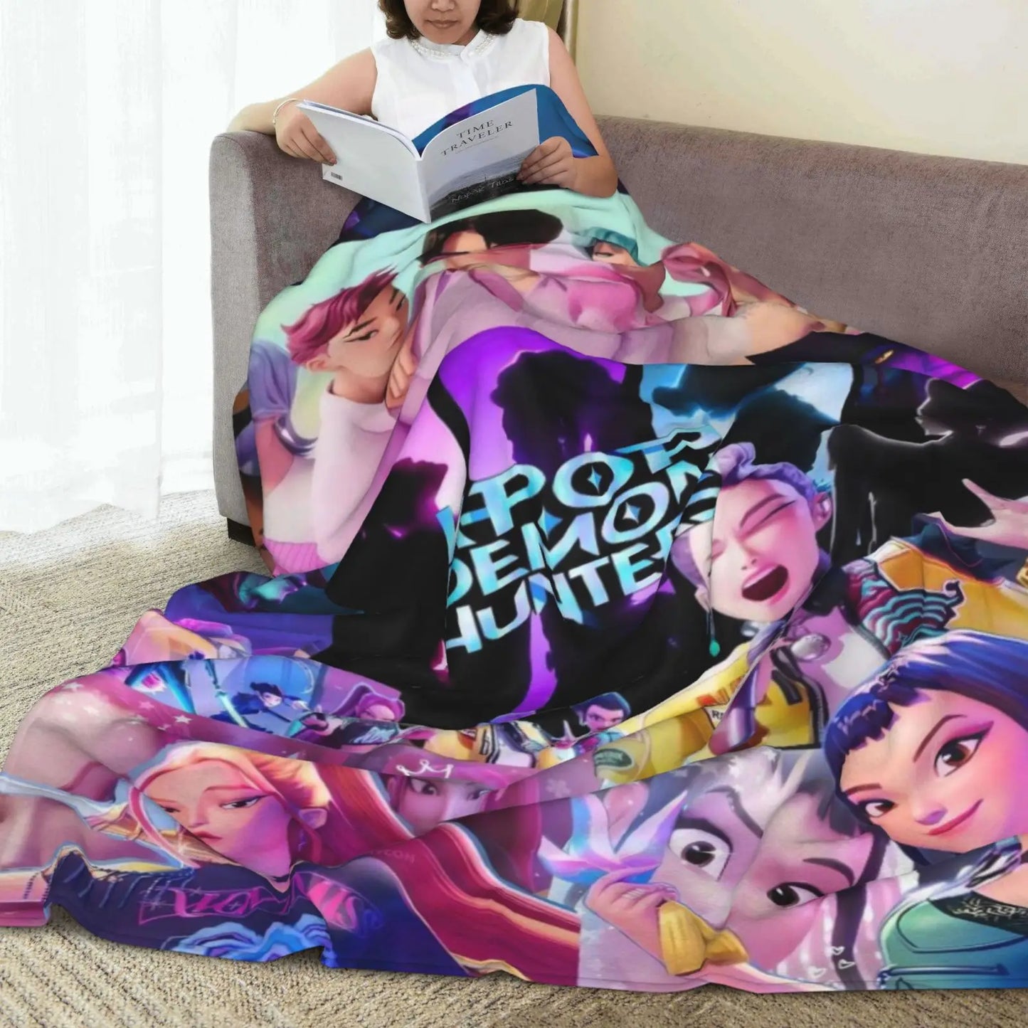 Funny Soft Flannel Throw Blanket