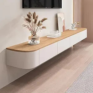 Floating TV Stand with Media Console