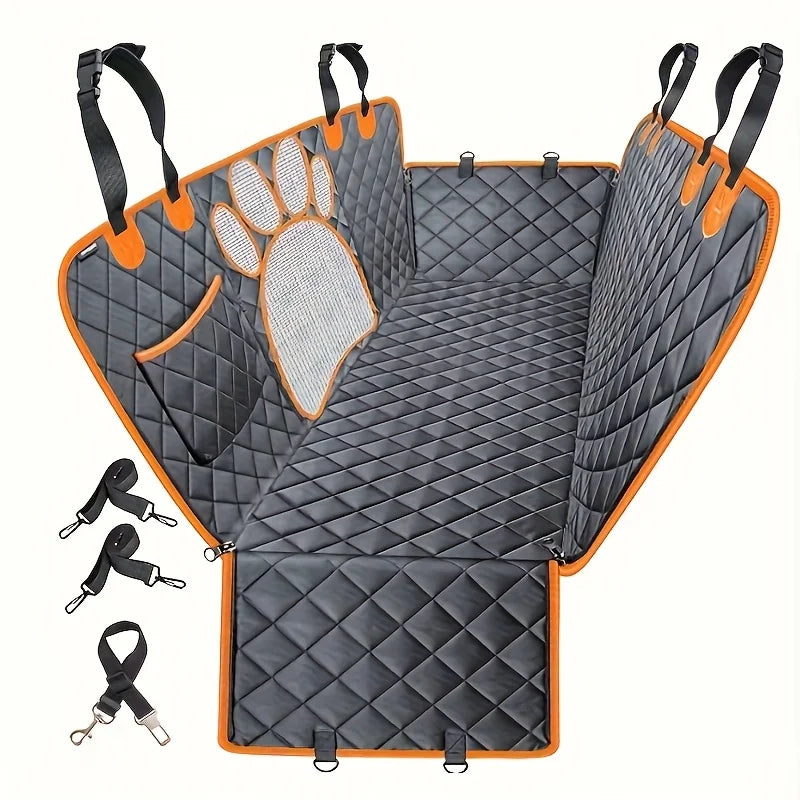 Pet Hammock Heavy Duty, Anti Slip Soft Rear Seat Cover