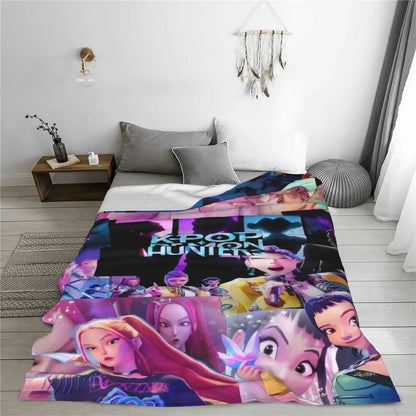 Funny Soft Flannel Throw Blanket