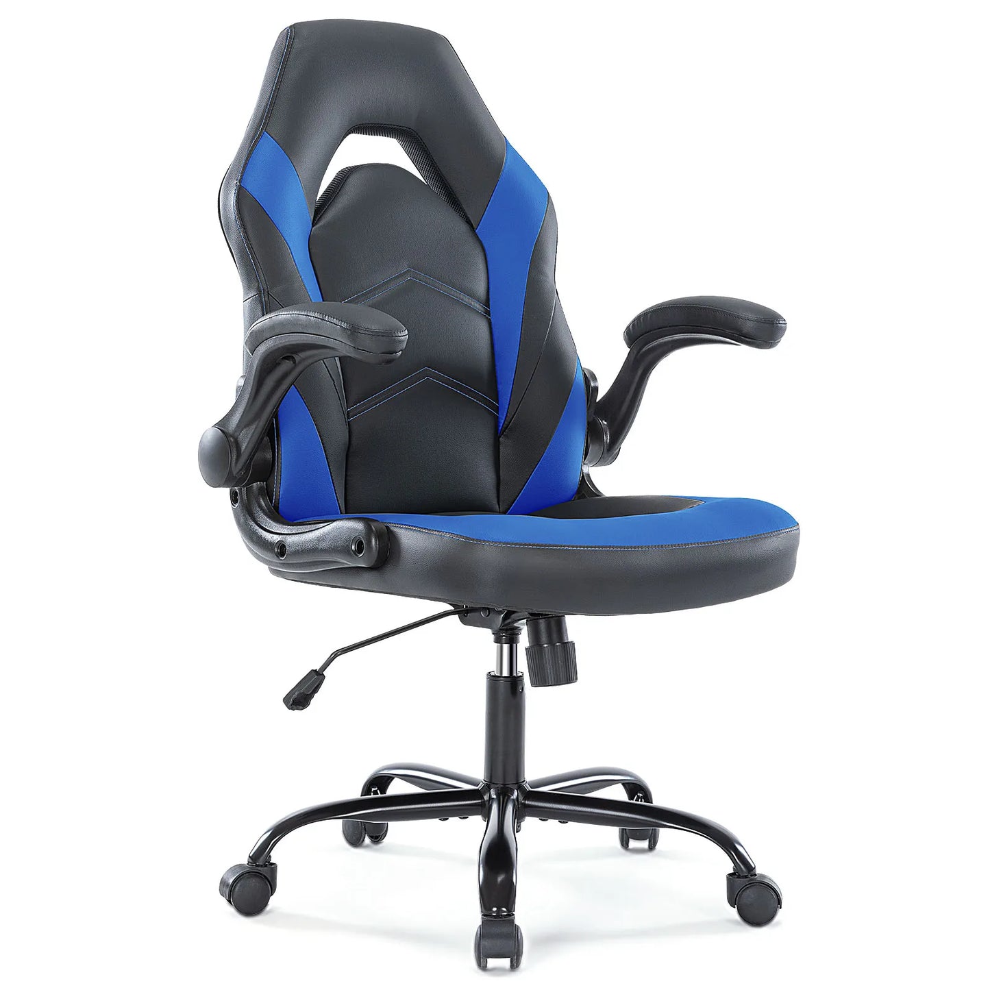 Ergonomic Office Computer/Home Gaming Desk Chair with Flip-up Armrest