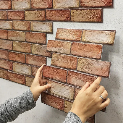 3D Imitation Brick Wall Stickers 30cmX30cm